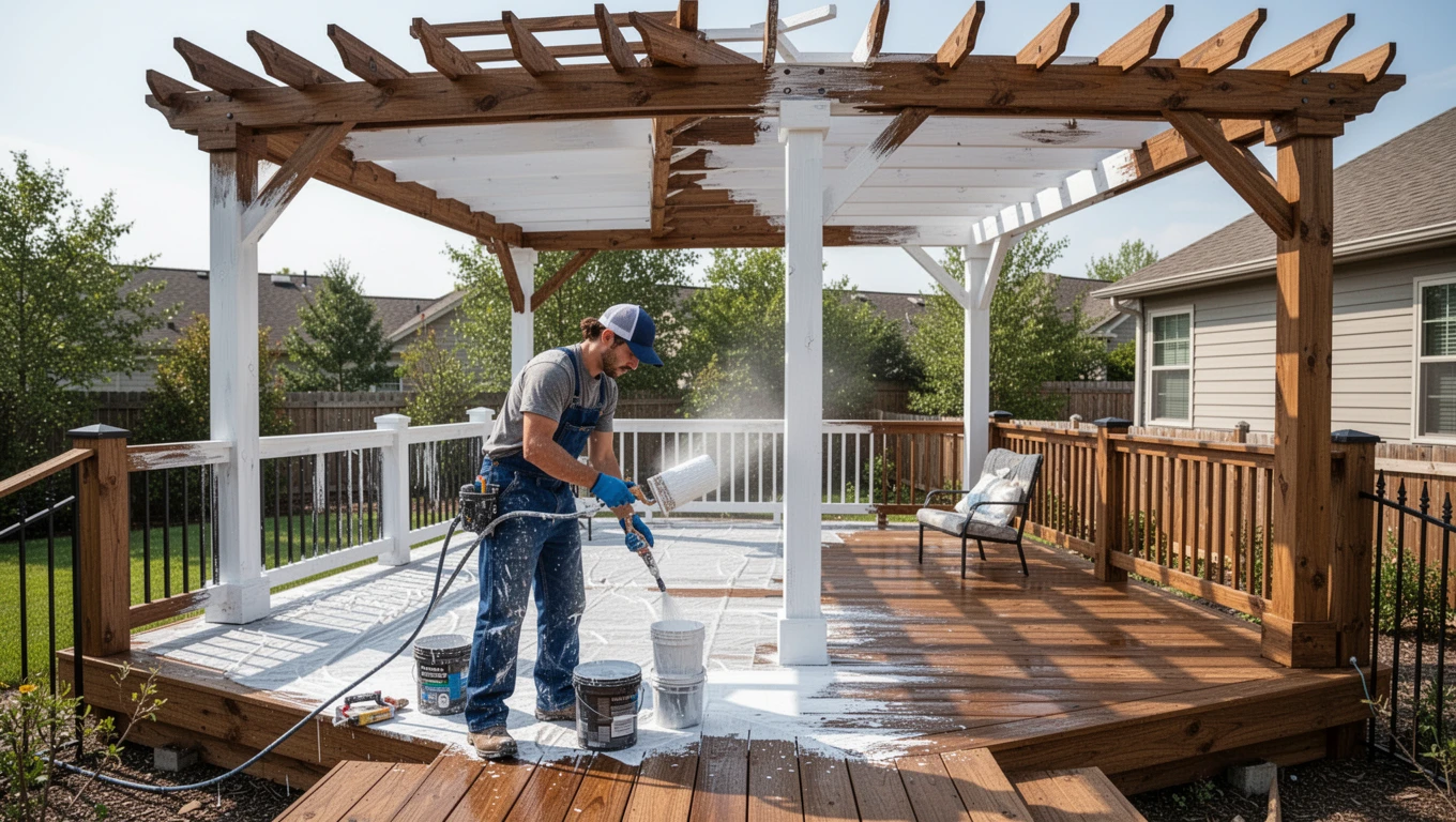 Deck & Pergola Staining/Painting
