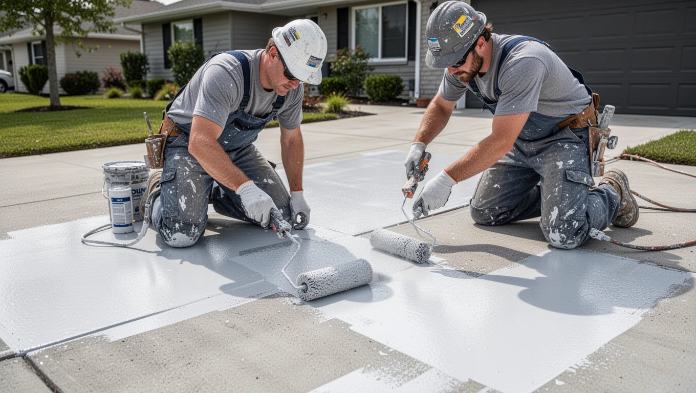 Concrete & Driveway Painting